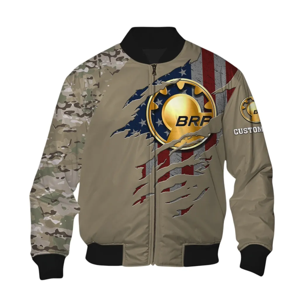 BRP Can am Bomberjacke für Sportwagen-Fans, All Over Print Geschenk für Auto-Enthusiasten BRP Can am Fans CAR46021725007-6