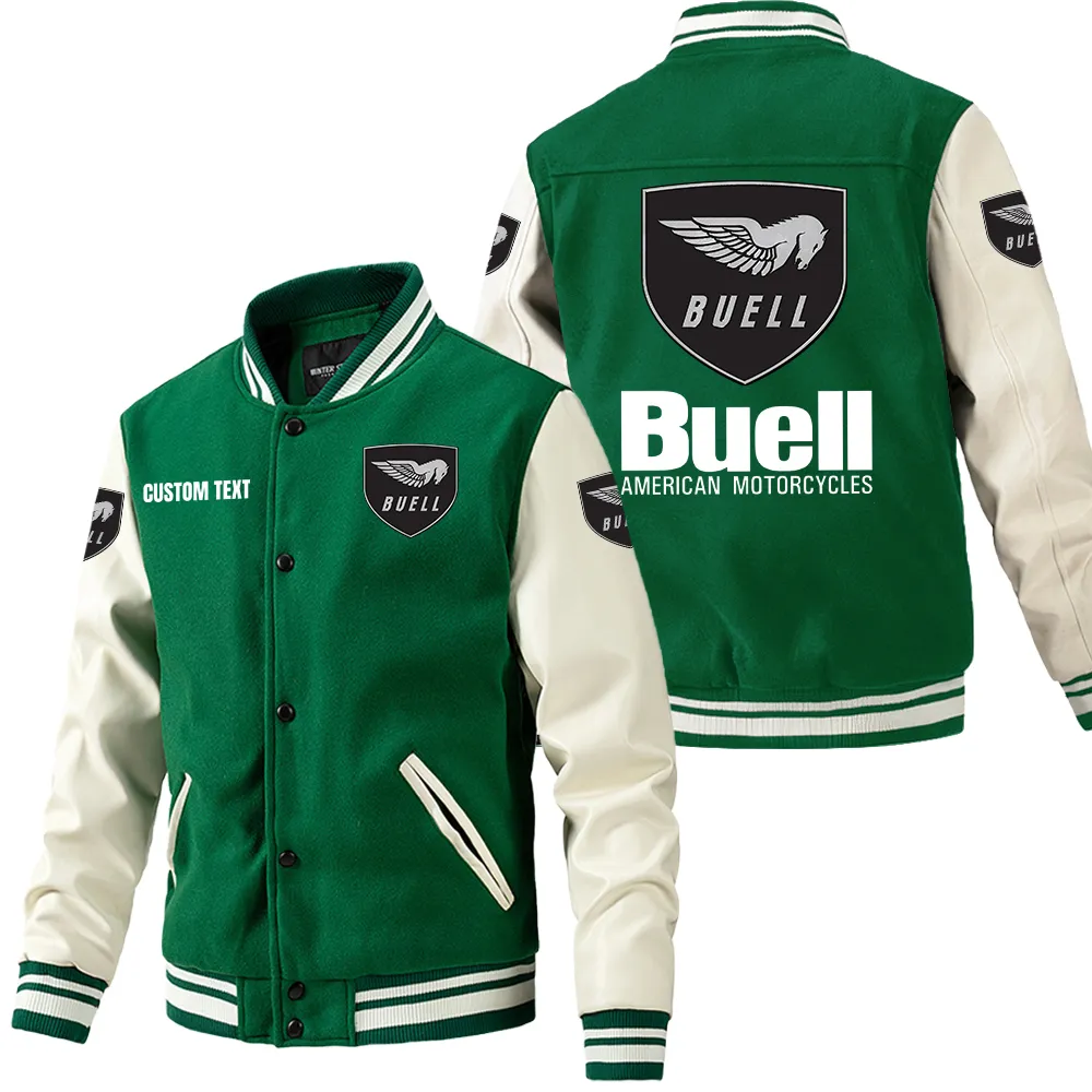 buell motorcycles leder baseballjacke fr auto fans rmel mit all over print personalisierbar mit wunschname car1801112066 grn wqdqz
