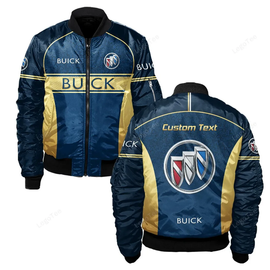 Buick Bomberjacke für Sportwagen-Fans, All Over Print Geschenk für Auto-Enthusiasten Buick Fans CAR137021325959-4