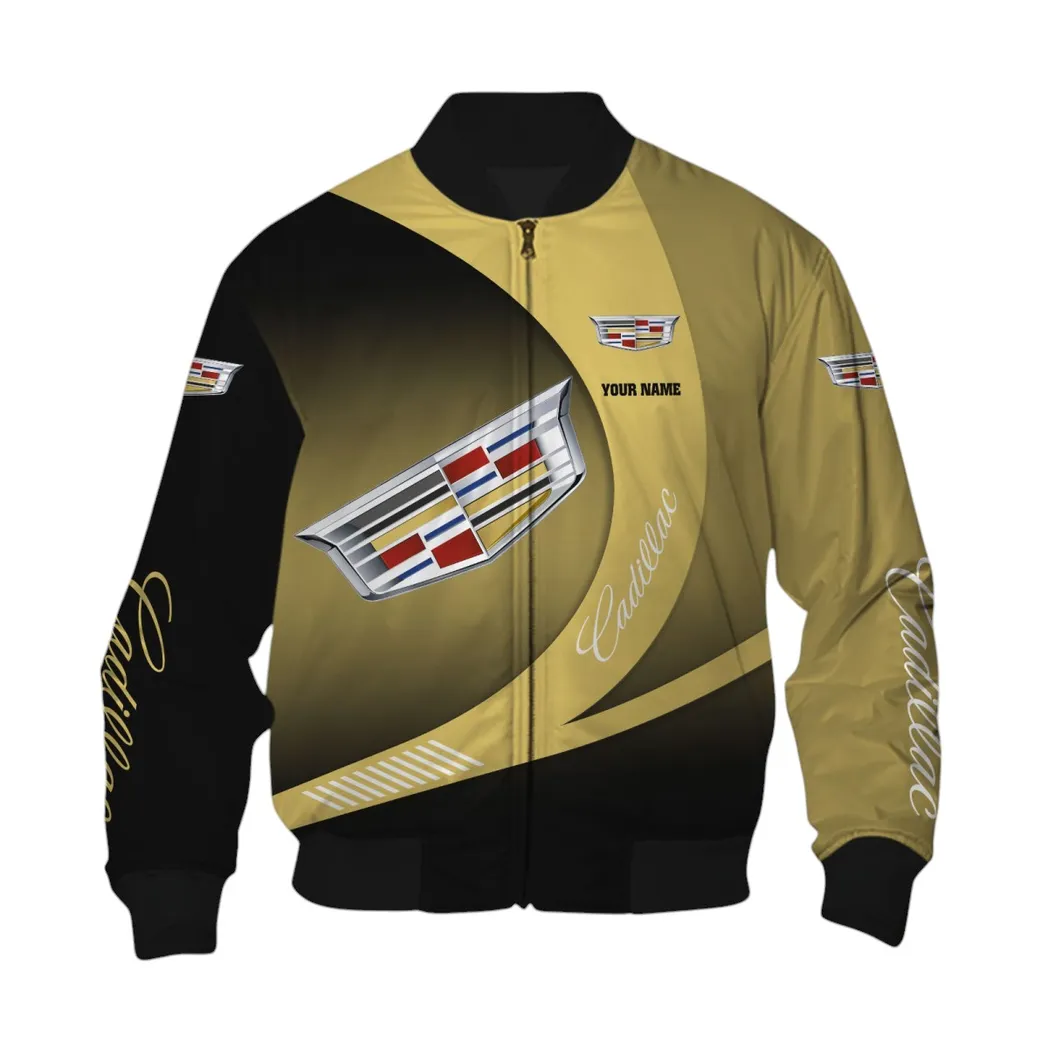 Cadillac Bomberjacke für Sportwagen-Fans, All Over Print Geschenk für Auto-Enthusiasten Cadillac Fans CAR7402222511