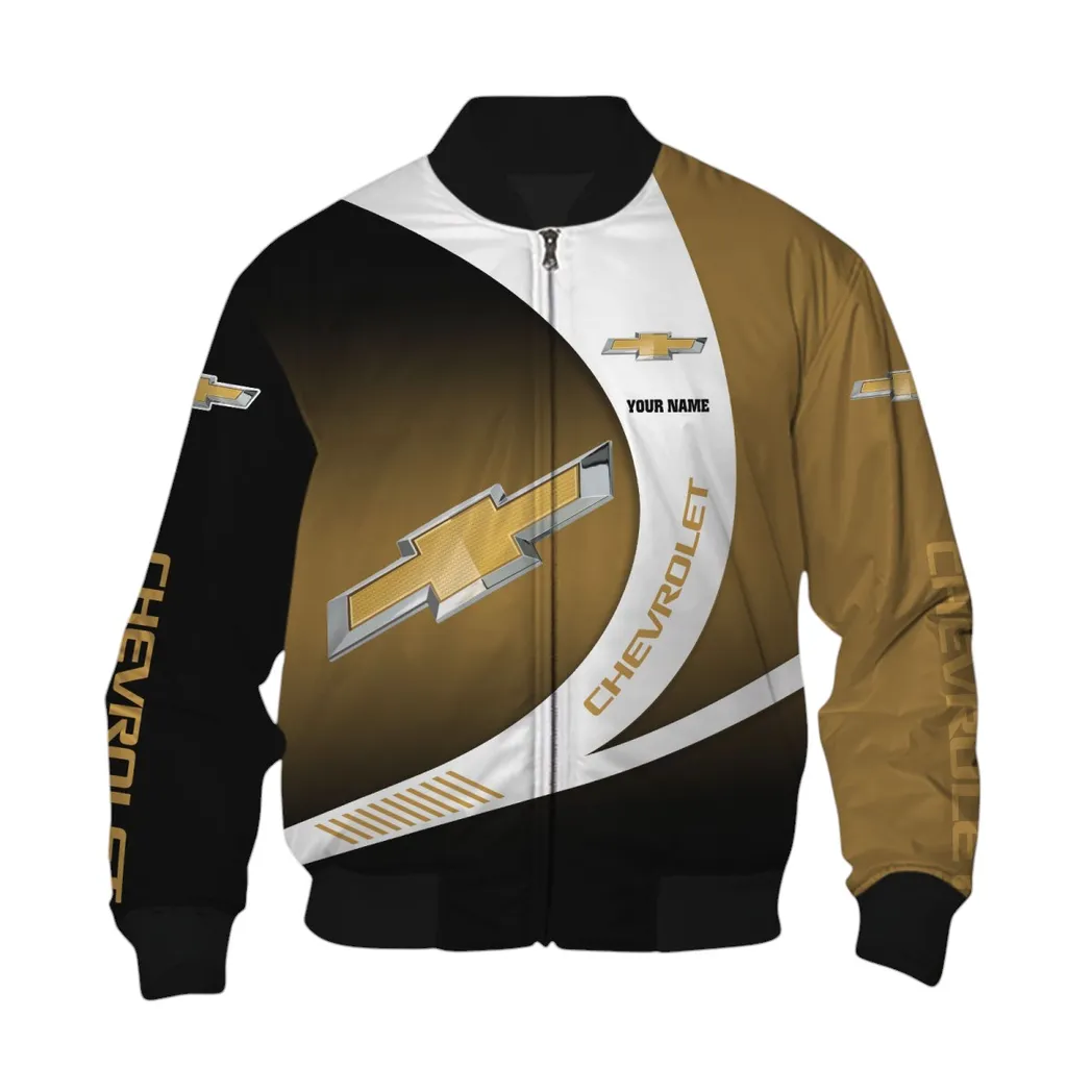 Chevrolet Bomberjacke für Sportwagen-Fans, All Over Print Geschenk für Auto-Enthusiasten Chevrolet Fans CAR7402222515
