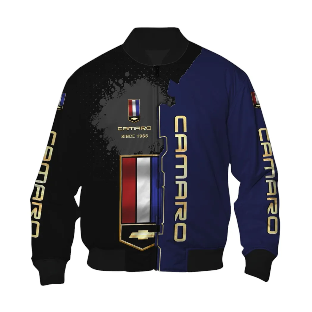 Chevrolet Camaro Bomberjacke für Sportwagen-Fans, All Over Print Geschenk für Auto-Enthusiasten Chevrolet Camaro Fans CAR44021725011-6