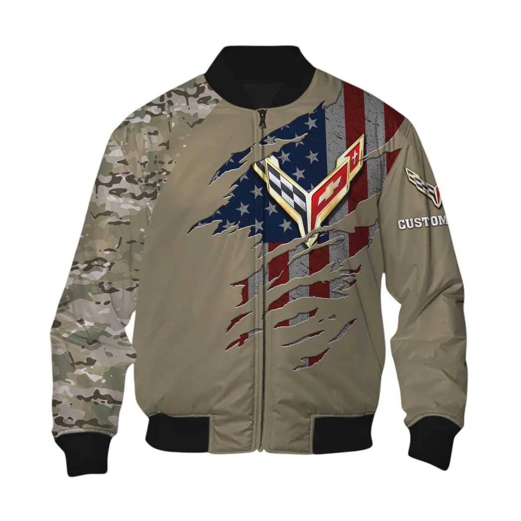 chevrolet corvette bomberjacke fr sportwagen fans all over print geschenk fr auto enthusiasten chevrolet corvette fans car46021725013 6