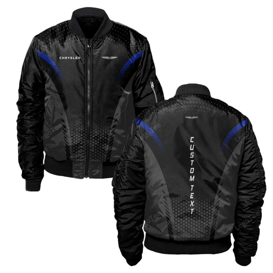 Chrysler Bomberjacke für Sportwagen-Fans, All Over Print Geschenk für Auto-Enthusiasten Chrysler Fans CAR10803122515