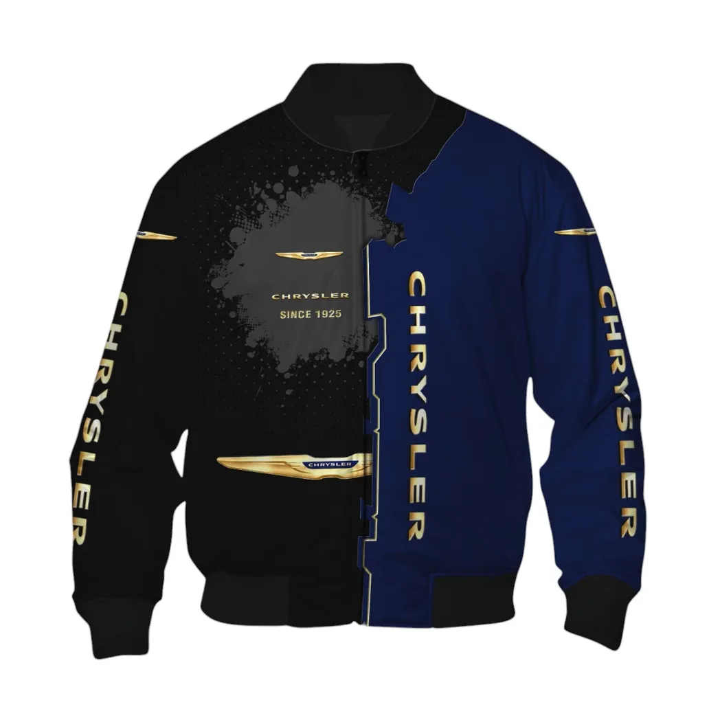Chrysler Bomberjacke für Sportwagen-Fans, All Over Print Geschenk für Auto-Enthusiasten Chrysler Fans CAR44021725015-6