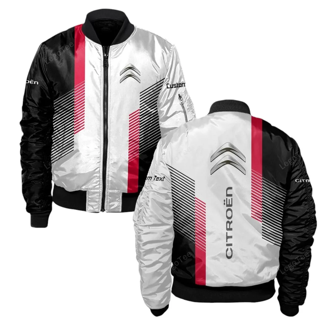 Citroen Bomberjacke für Sportwagen-Fans, All Over Print Geschenk für Auto-Enthusiasten Citroen Fans CAR10703122517