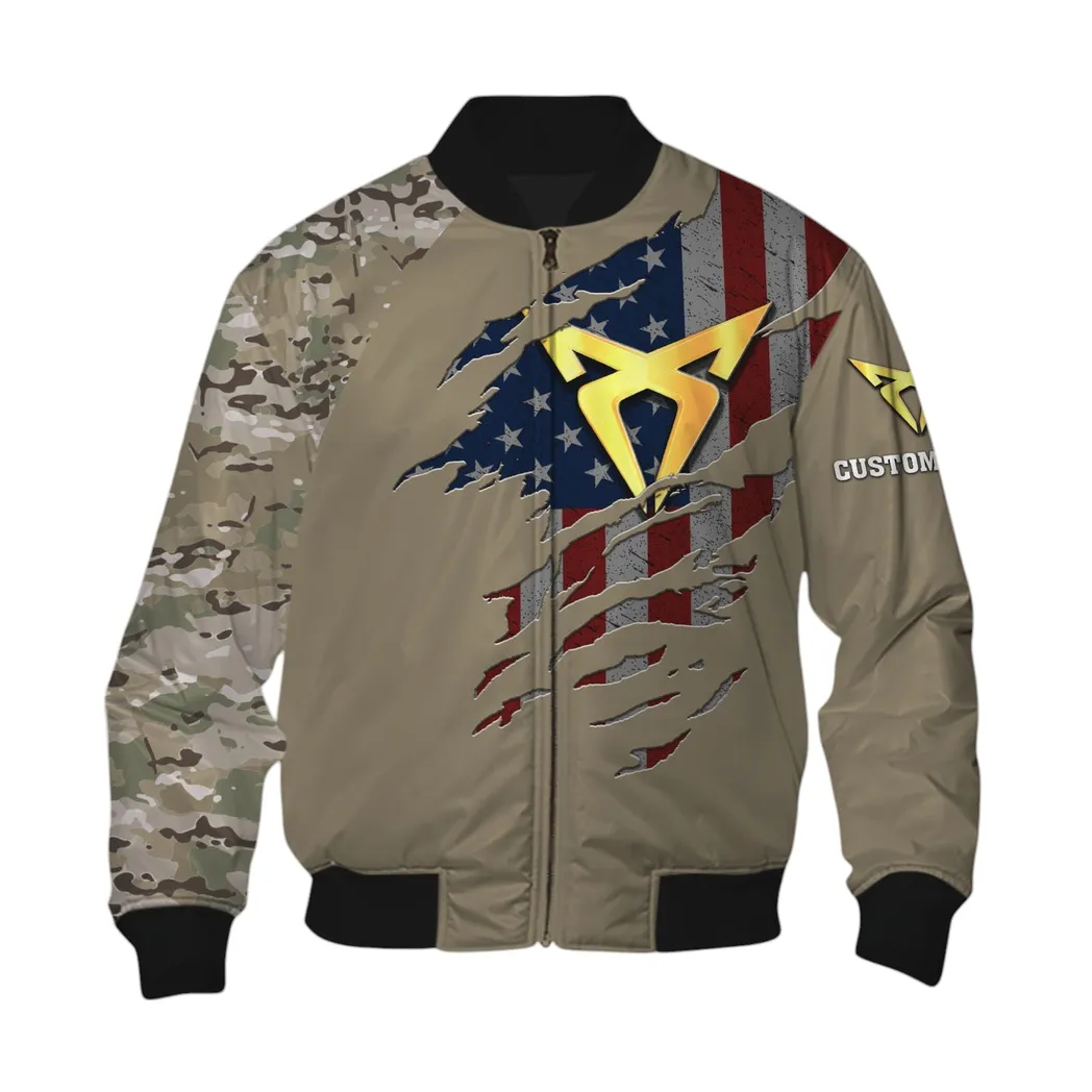 Cupra Bomberjacke für Sportwagen-Fans, All Over Print Geschenk für Auto-Enthusiasten Cupra Fans CAR46021725020-6