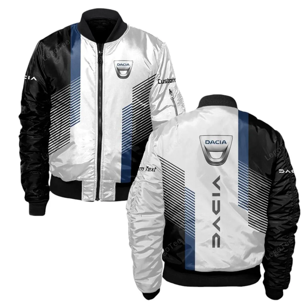 Dacia Bomberjacke für Sportwagen-Fans, All Over Print Geschenk für Auto-Enthusiasten Dacia Fans CAR10703122518