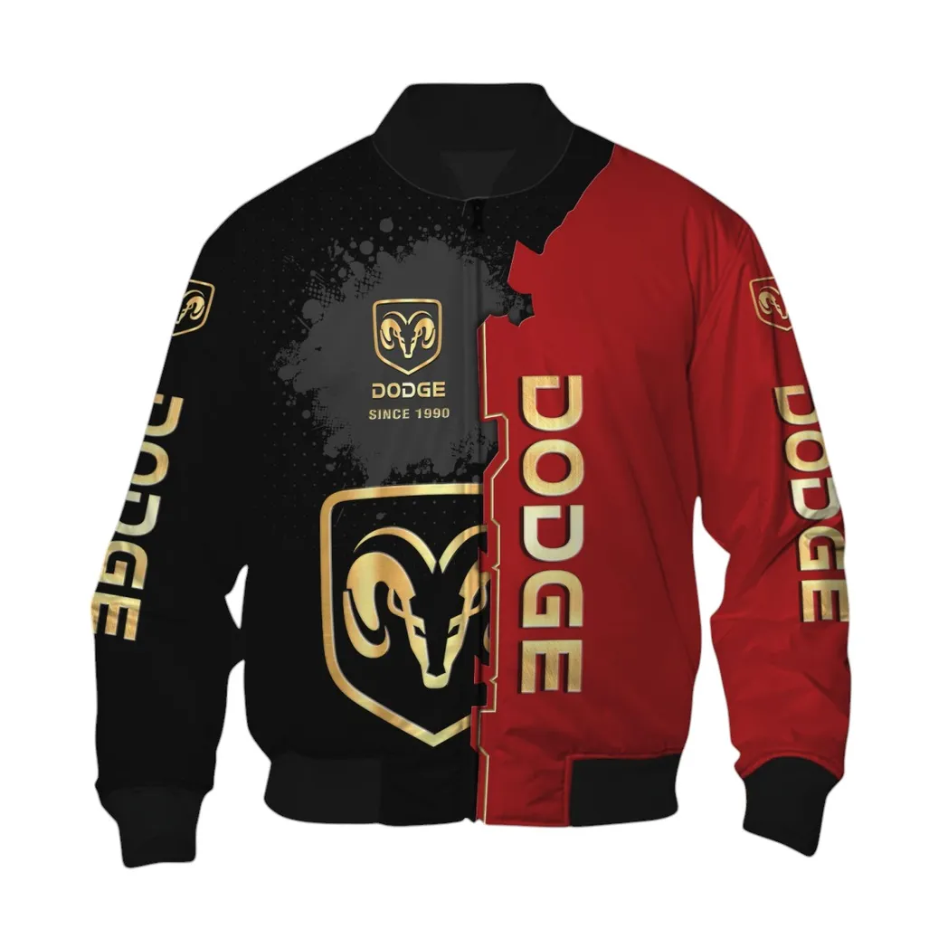 dodge bomberjacke fr sportwagen fans all over print geschenk fr auto enthusiasten dodge fans car44021725022 6