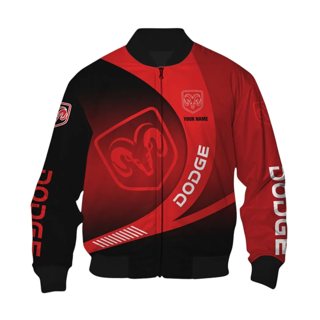 dodge bomberjacke fr sportwagen fans all over print geschenk fr auto enthusiasten dodge fans car7402222518
