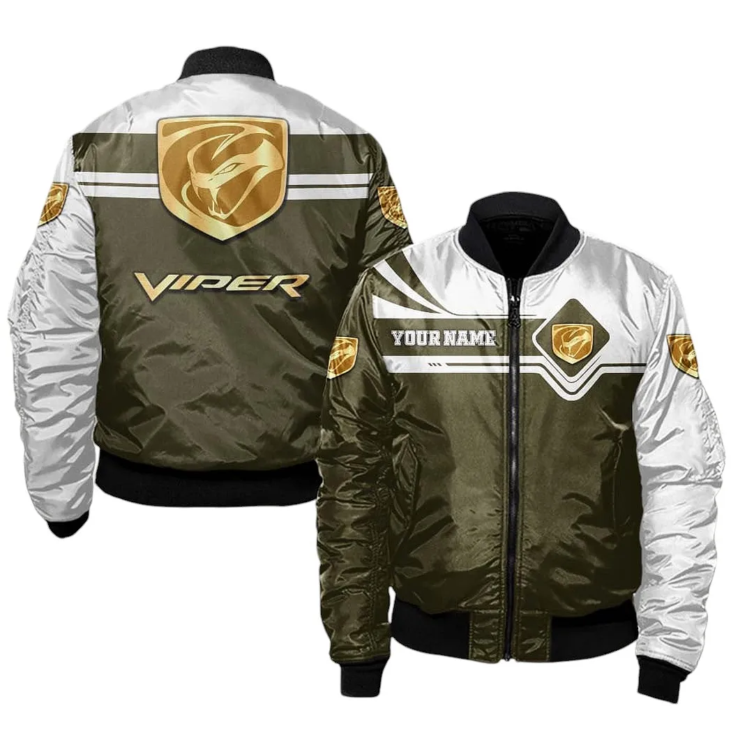 Dodge Viper Army Varsity Jacket, Gift For Dodge Viper Lovers, Birthday Gift For Boyfriend, Husband