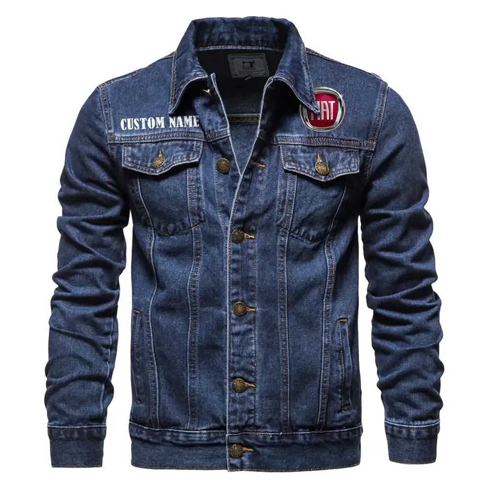fiat jeansjacke fr auto fans vintage stil mit wunschname personalisierbar car1901132107 dunkelblau