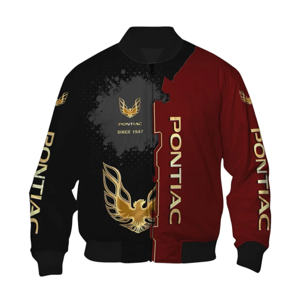 Firebird Pontiac Bomberjacke für Sportwagen-Fans, All Over Print Geschenk für Auto-Enthusiasten Firebird Pontiac Fans CAR44021725025-6