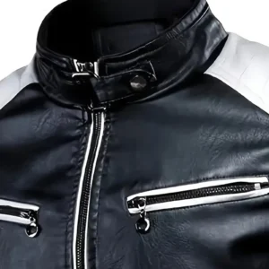 ford bronco custom herren lederjacke fr autoliebhaber perfektes geschenk mit namen car0401022138 schwarz viize