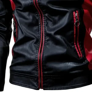 Ford Custom Herren Lederjacke für Autoliebhaber, Perfektes Geschenk mit Namen CAR0401022136 - Rot ford custom herren lederjacke fr autoliebhaber perfektes geschenk mit namen car0401022136 rot 9zwjb