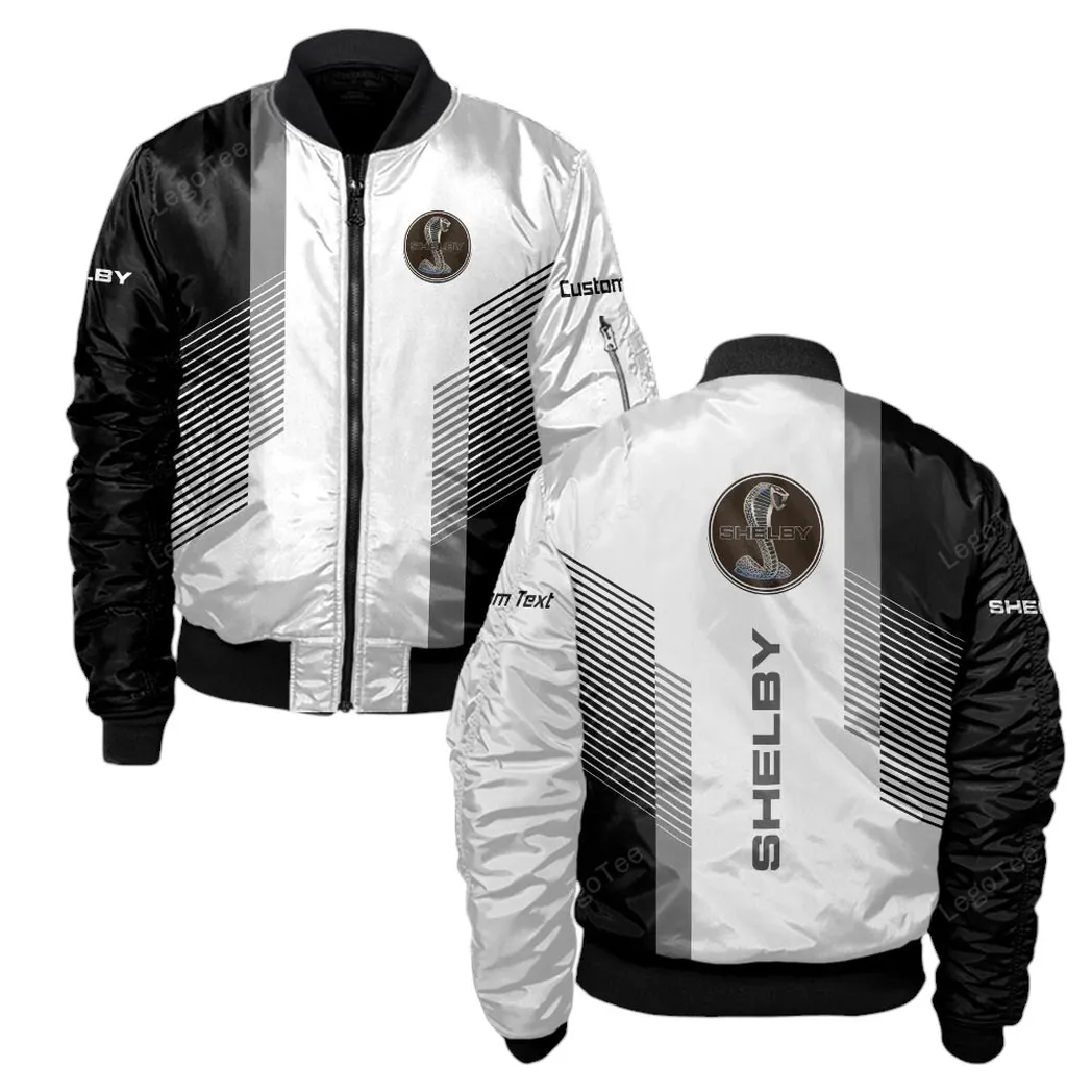 Ford Shelby Bomberjacke für Sportwagen-Fans, All Over Print Geschenk für Auto-Enthusiasten Ford Shelby Fans CAR10703122568