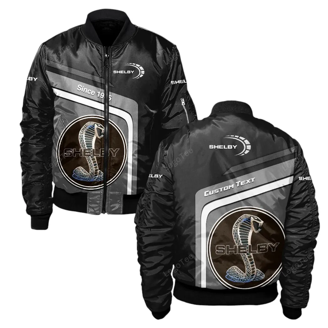 Ford Shelby Bomberjacke für Sportwagen-Fans, All Over Print Geschenk für Auto-Enthusiasten Ford Shelby Fans CAR11103032568