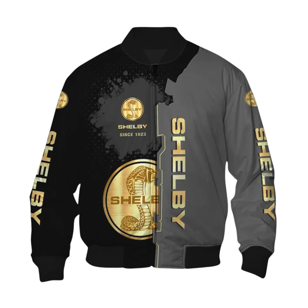 Ford Shelby Bomberjacke für Sportwagen-Fans, All Over Print Geschenk für Auto-Enthusiasten Ford Shelby Fans CAR44021725029-6