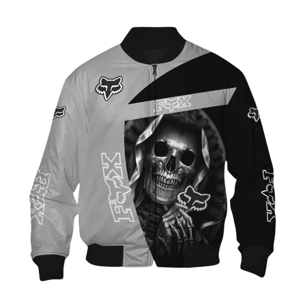 Fox Racing Bomberjacke für Sportwagen-Fans, All Over Print Geschenk für Auto-Enthusiasten Fox Racing Fans CAR6702212554