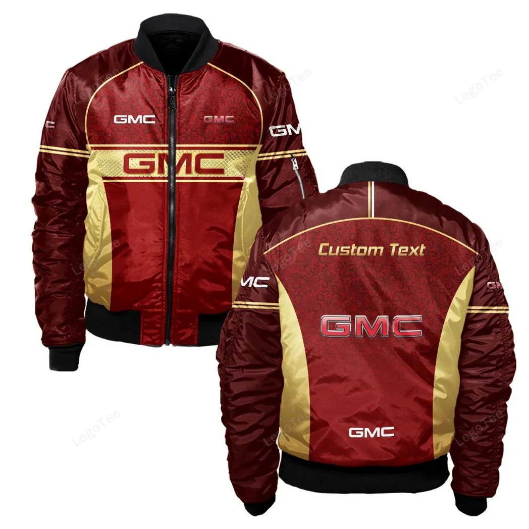 GMC Bomberjacke für Sportwagen-Fans, All Over Print Geschenk für Auto-Enthusiasten GMC Fans CAR137021325937-4