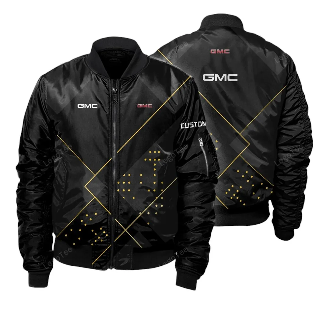gmc bomberjacke fr sportwagen fans all over print geschenk fr auto enthusiasten gmc lovers gift fot him husband boyfriend car11403032526