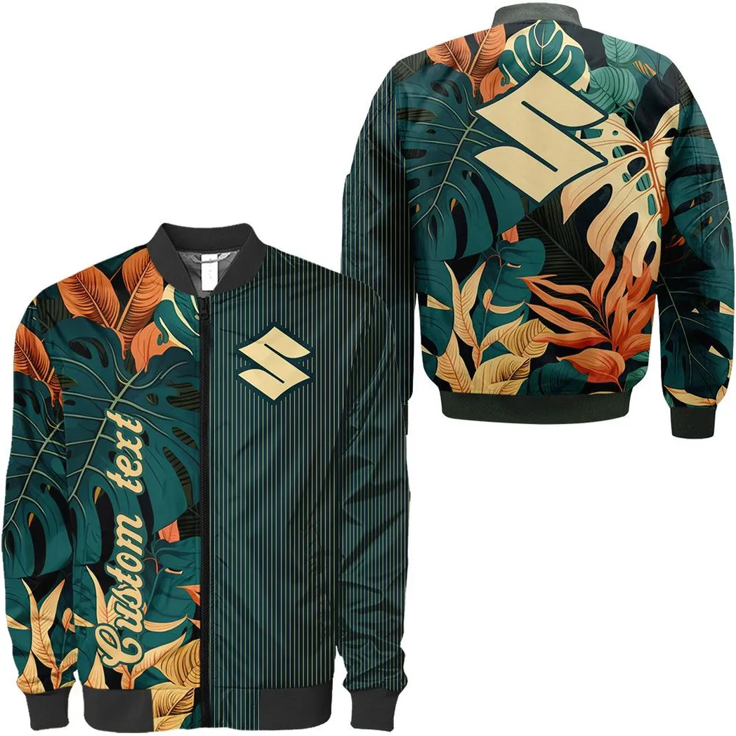 gsx personalisierte bomberjacke fr auto liebhaber vintage 3d print namensdruck car434041725266 avqig