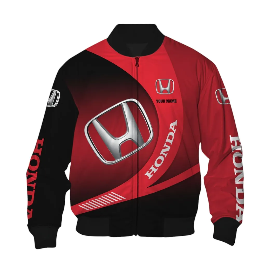Honda Bomberjacke für Sportwagen-Fans, All Over Print Geschenk für Auto-Enthusiasten Honda Fans CAR7402222527
