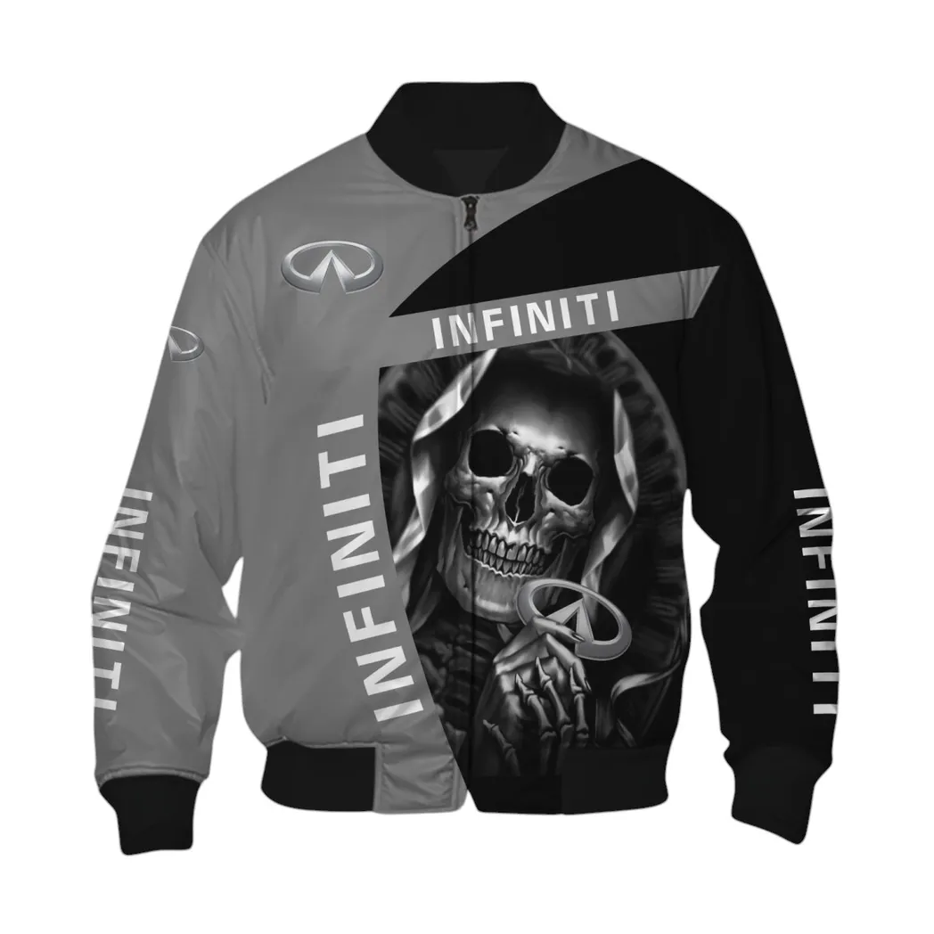 Infiniti Bomberjacke für Sportwagen-Fans, All Over Print Geschenk für Auto-Enthusiasten Infiniti Fans CAR6702212540