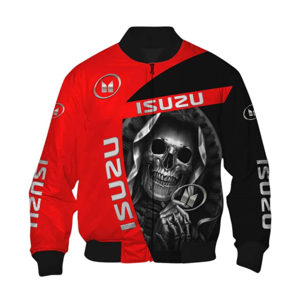 Isuzu Bomberjacke für Sportwagen-Fans, All Over Print Geschenk für Auto-Enthusiasten Isuzu Fans CAR6702212551