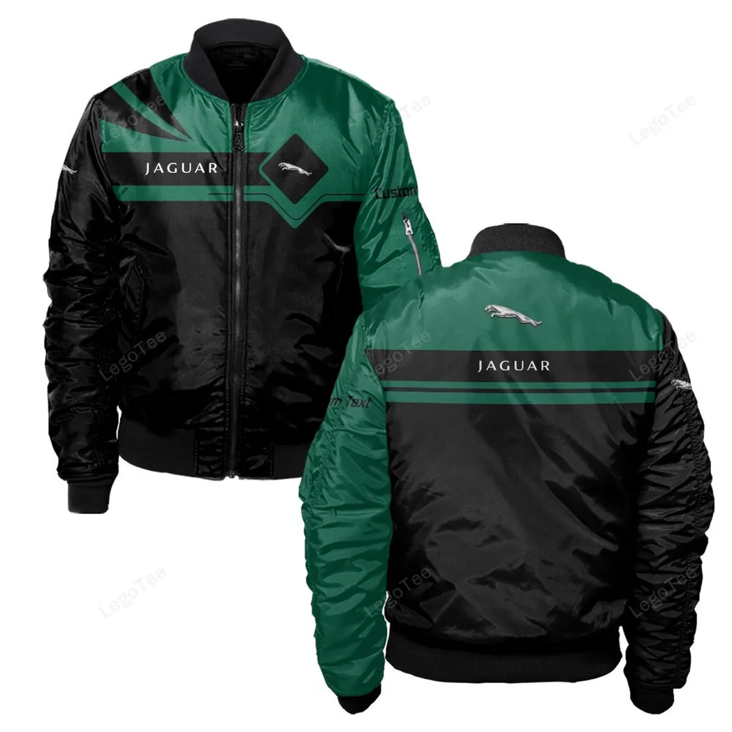 Jaguar Bomberjacke für Sportwagen-Fans, All Over Print Geschenk für Auto-Enthusiasten Jaguar Fans CAR9803032537