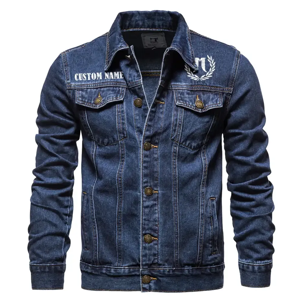 janus motorcycles jeansjacke fr auto fans vintage stil mit wunschname personalisierbar car1901132152 dunkelblau orbge