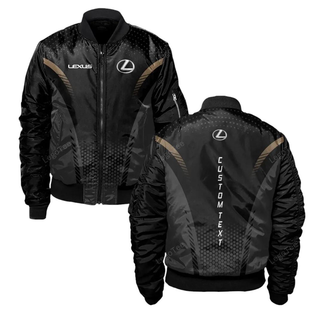 Lexus Bomberjacke für Sportwagen-Fans, All Over Print Geschenk für Auto-Enthusiasten Lexus Fans CAR10803122543