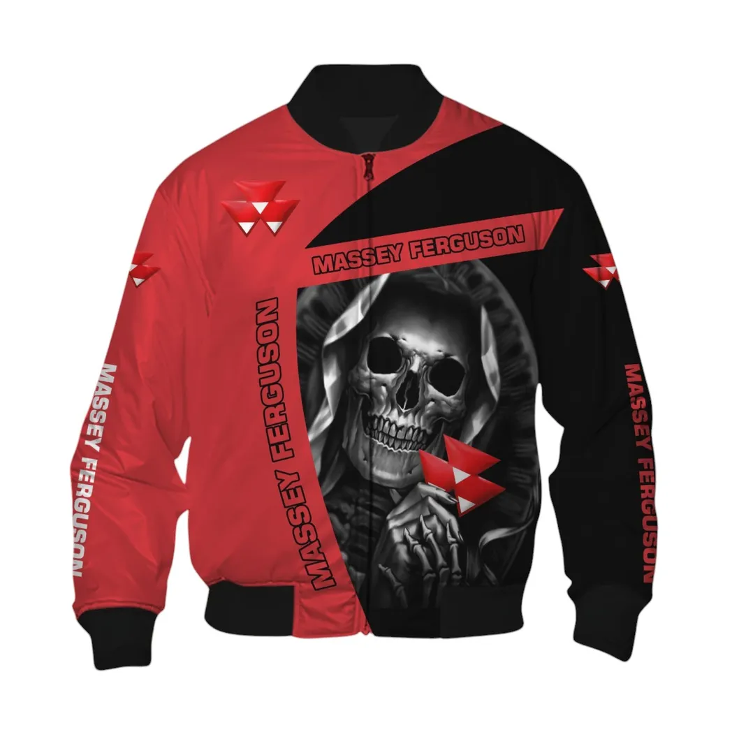 Massey Ferguson Bomberjacke für Sportwagen-Fans, All Over Print Geschenk für Auto-Enthusiasten Massey Ferguson Fans CAR6702212578