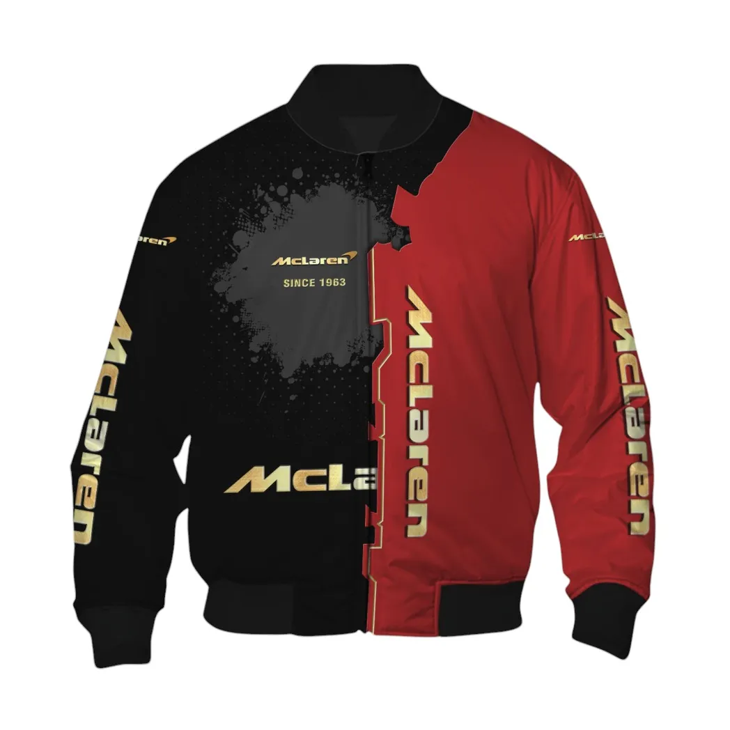 McLaren Bomberjacke für Sportwagen-Fans, All Over Print Geschenk für Auto-Enthusiasten McLaren Fans CAR44021725058-6