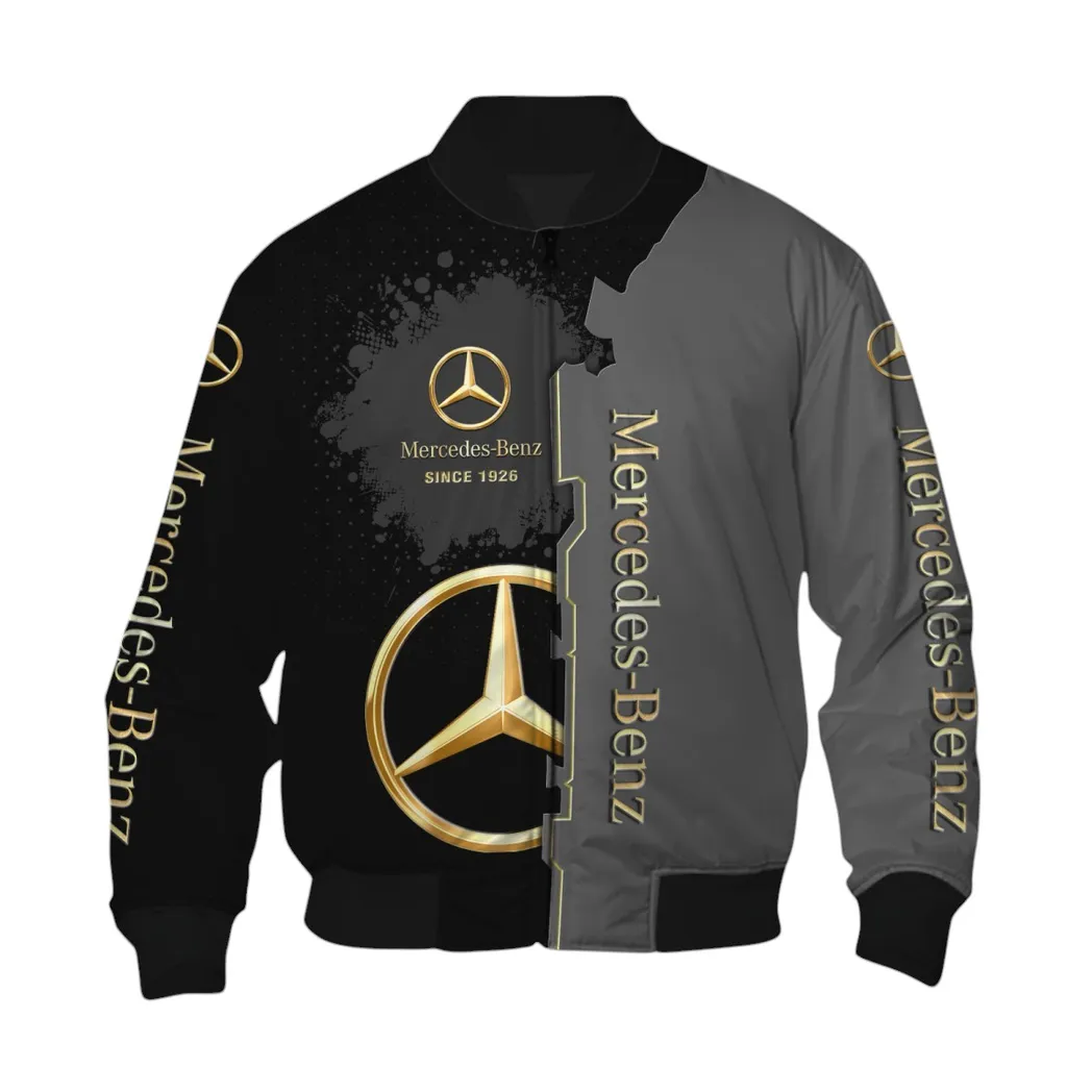 mercedes benz bomberjacke fr sportwagen fans all over print geschenk fr auto enthusiasten mercedes benz fans car44021725060 6