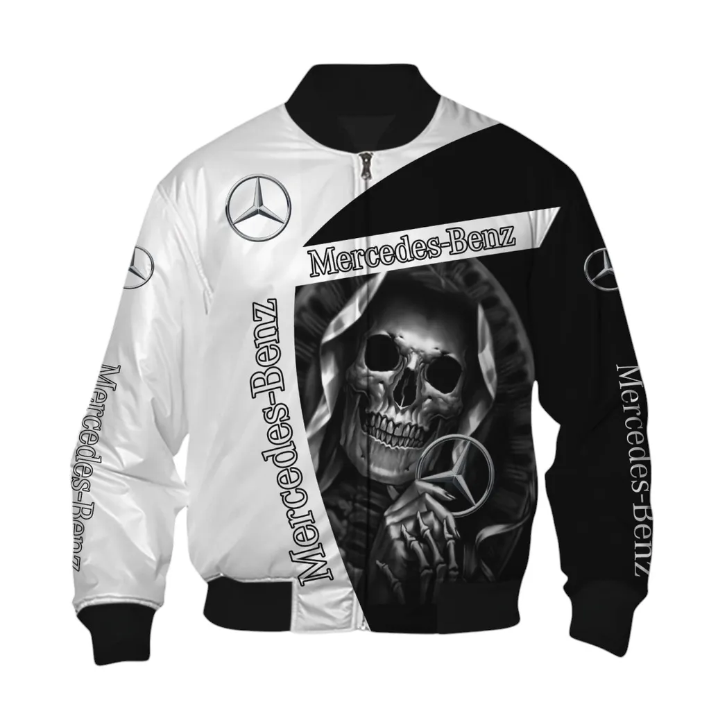Mercedes Benz Bomberjacke für Sportwagen-Fans, All Over Print Geschenk für Auto-Enthusiasten Mercedes Benz Fans CAR6702212501