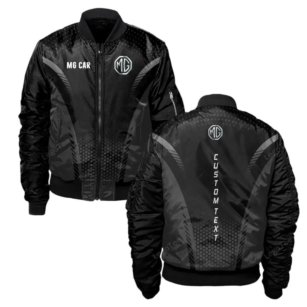 MG Cars Bomberjacke für Sportwagen-Fans, All Over Print Geschenk für Auto-Enthusiasten MG Cars Fans CAR10803122550