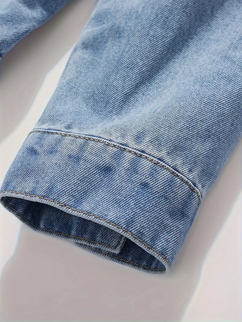 Mini Jeansjacke für Auto-Fans – Vintage-Stil mit Wunschname personalisierbar CAR1901132201 - Hellblau mini jeansjacke fr auto fans vintage stil mit wunschname personalisierbar car1901132201 hellblau ujkil