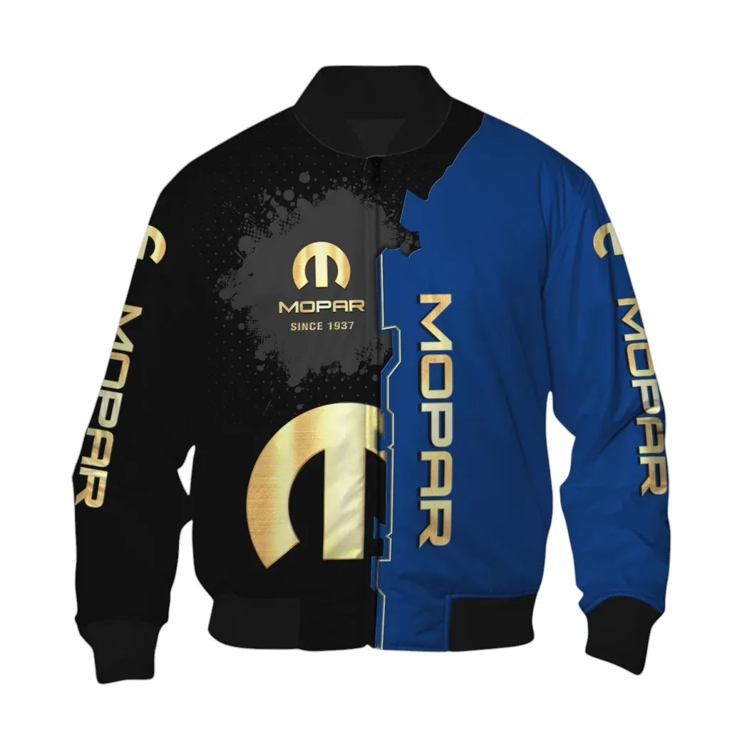 Mopar Bomberjacke für Sportwagen-Fans, All Over Print Geschenk für Auto-Enthusiasten Mopar Fans CAR44021725066-6