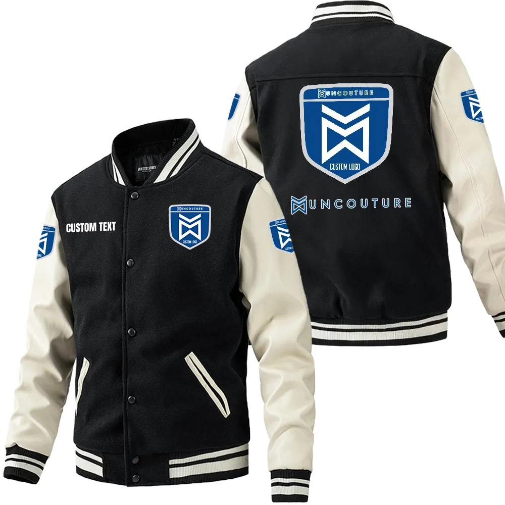 muncouture leder baseballjacke fr auto fans rmel mit all over print personalisierbar mit wunschname car1801112157 schwarz wei ragef