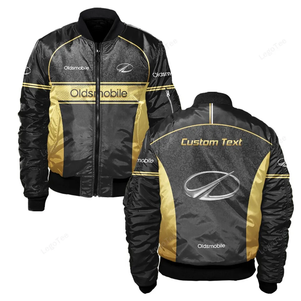 Oldsmobile Bomberjacke für Sportwagen-Fans, All Over Print Geschenk für Auto-Enthusiasten Oldsmobile Fans CAR137021325942-4