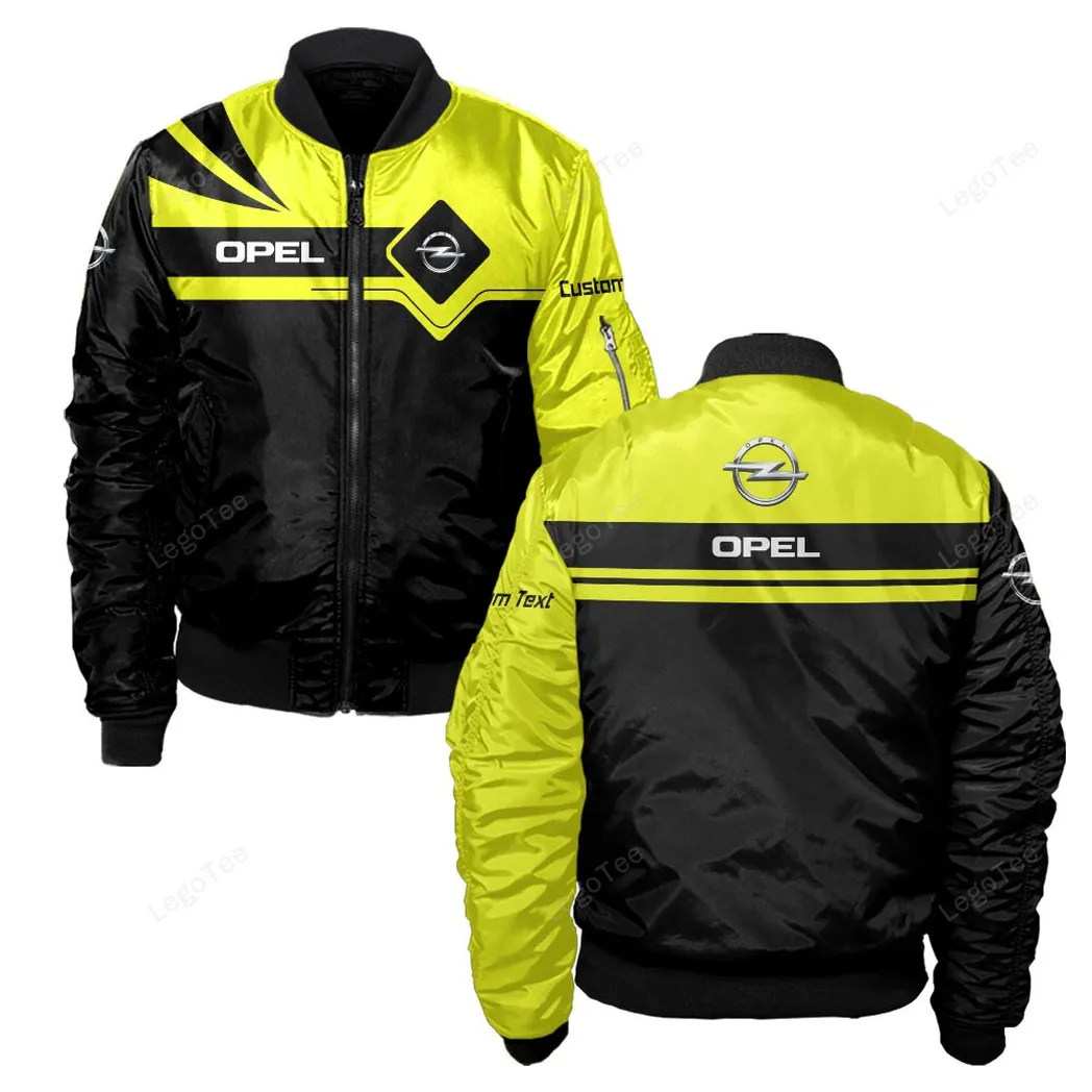 Opel Bomberjacke für Sportwagen-Fans, All Over Print Geschenk für Auto-Enthusiasten Opel Fans CAR9803032557