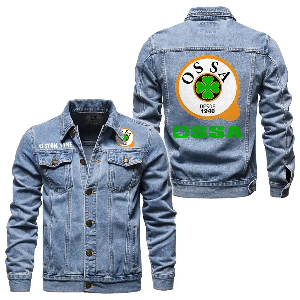 ossa jeansjacke fr auto fans vintage stil mit wunschname personalisierbar car1901132233 hellblau fvsuu