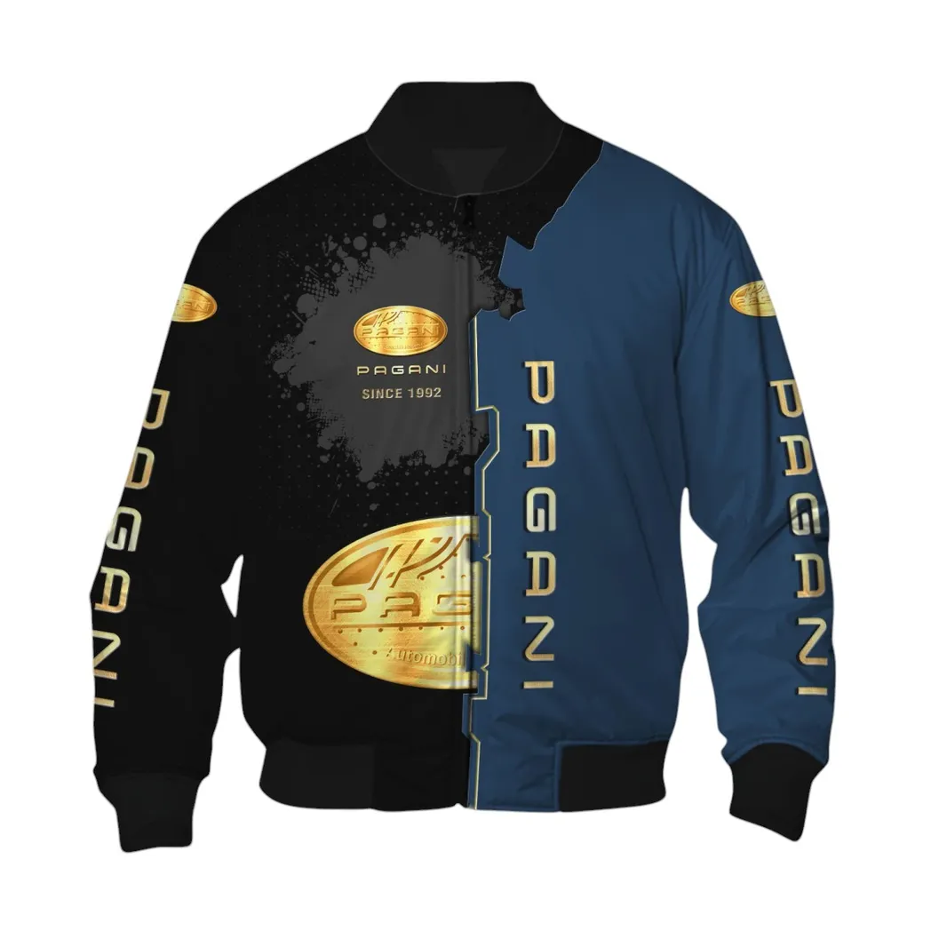 Pagani Bomberjacke für Sportwagen-Fans, All Over Print Geschenk für Auto-Enthusiasten Pagani Fans CAR44021725069-6