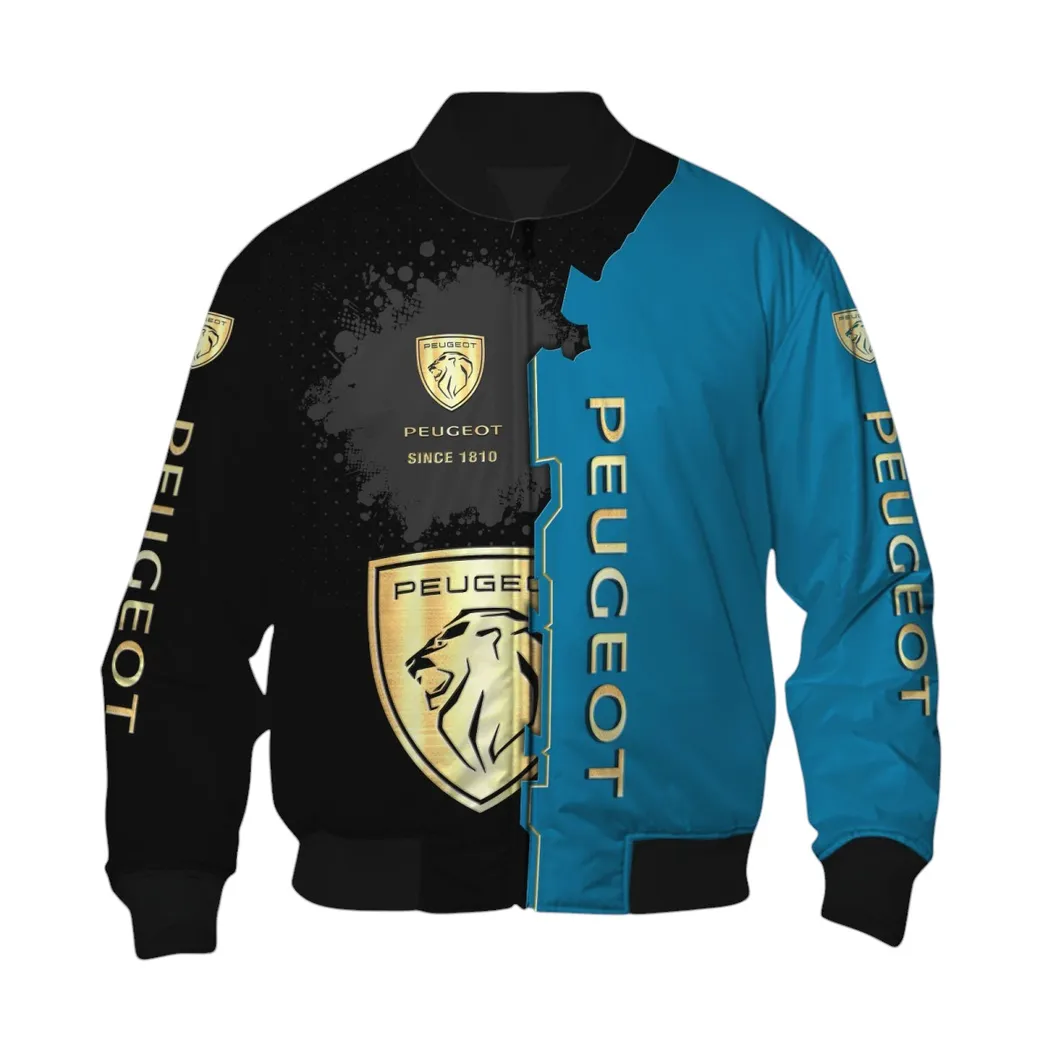 peugeot bomberjacke fr sportwagen fans all over print geschenk fr auto enthusiasten peugeot fans car44021725071 6