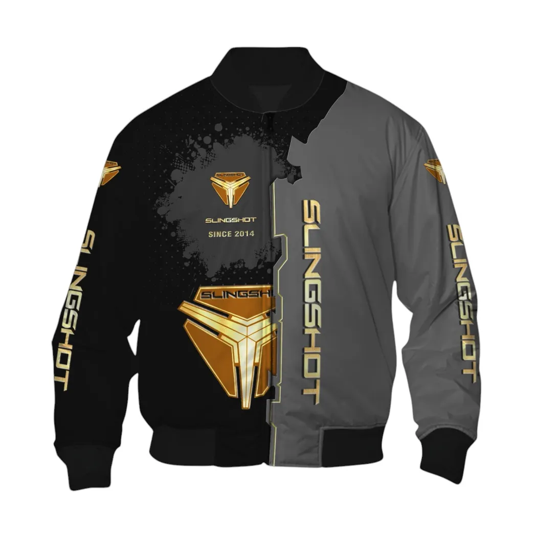Polaris Slingshot Bomberjacke für Sportwagen-Fans, All Over Print Geschenk für Auto-Enthusiasten Polaris Slingshot Fans CAR44021725073-6