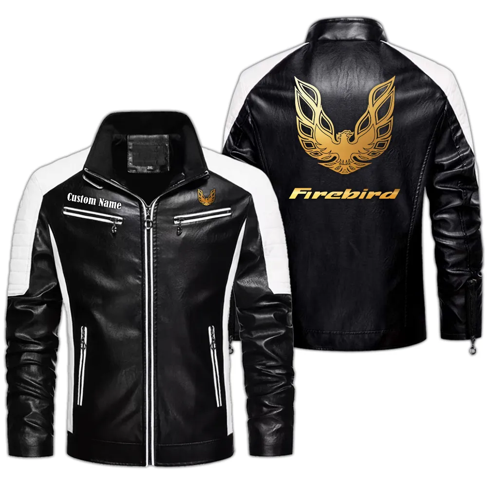 pontiac firebird custom herren lederjacke fr autoliebhaber perfektes geschenk mit namen car0401022276 schwarz tbebs