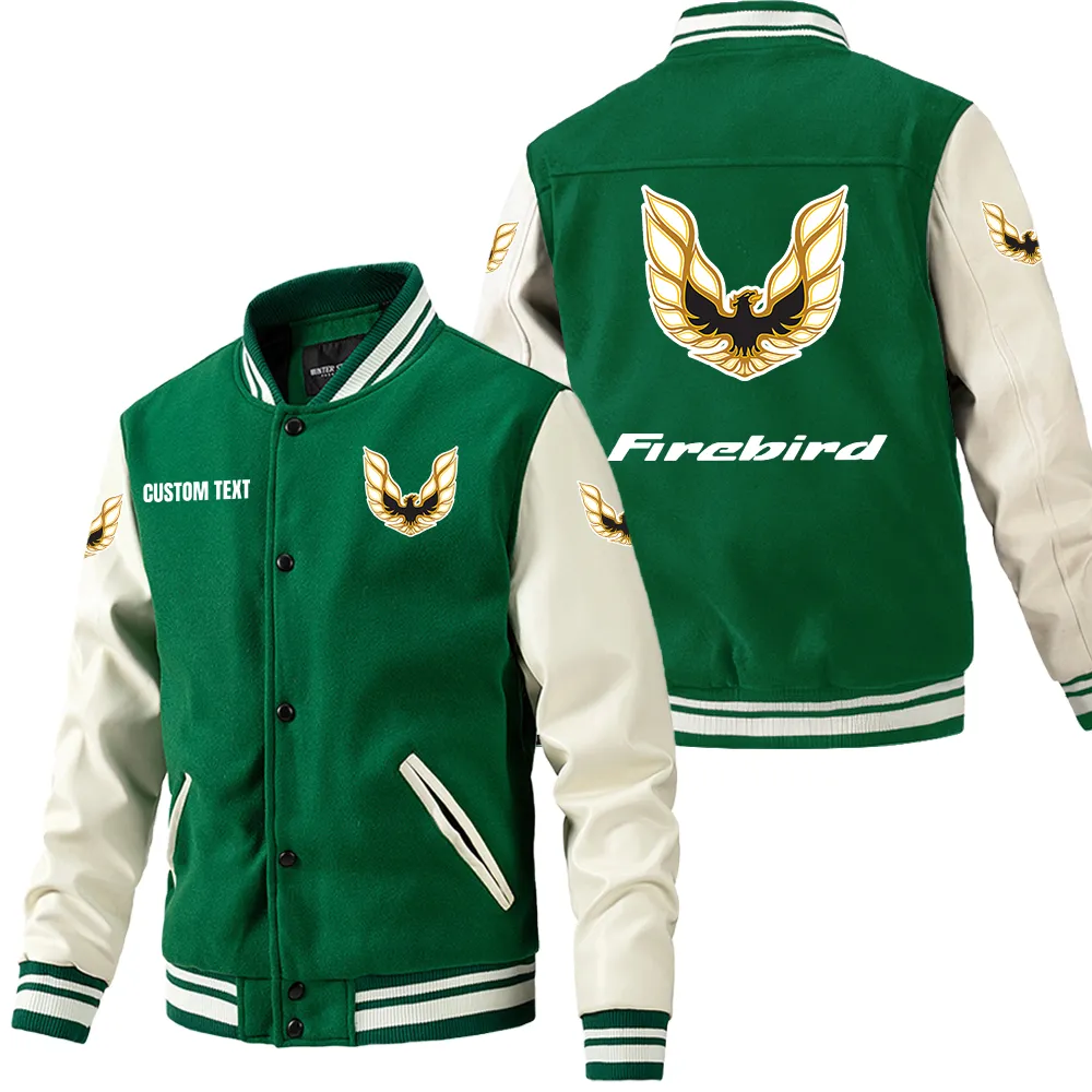 pontiac firebird leder baseballjacke fr auto fans rmel mit all over print personalisierbar mit wunschname car1801112186 grn