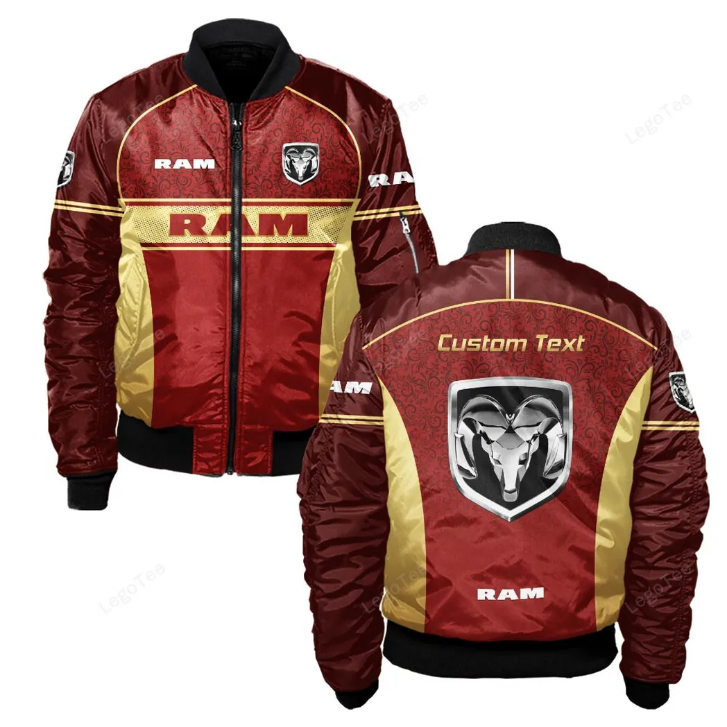 Ram Truck Bomberjacke für Sportwagen-Fans, All Over Print Geschenk für Auto-Enthusiasten Ram Truck Fans CAR137021325915-4