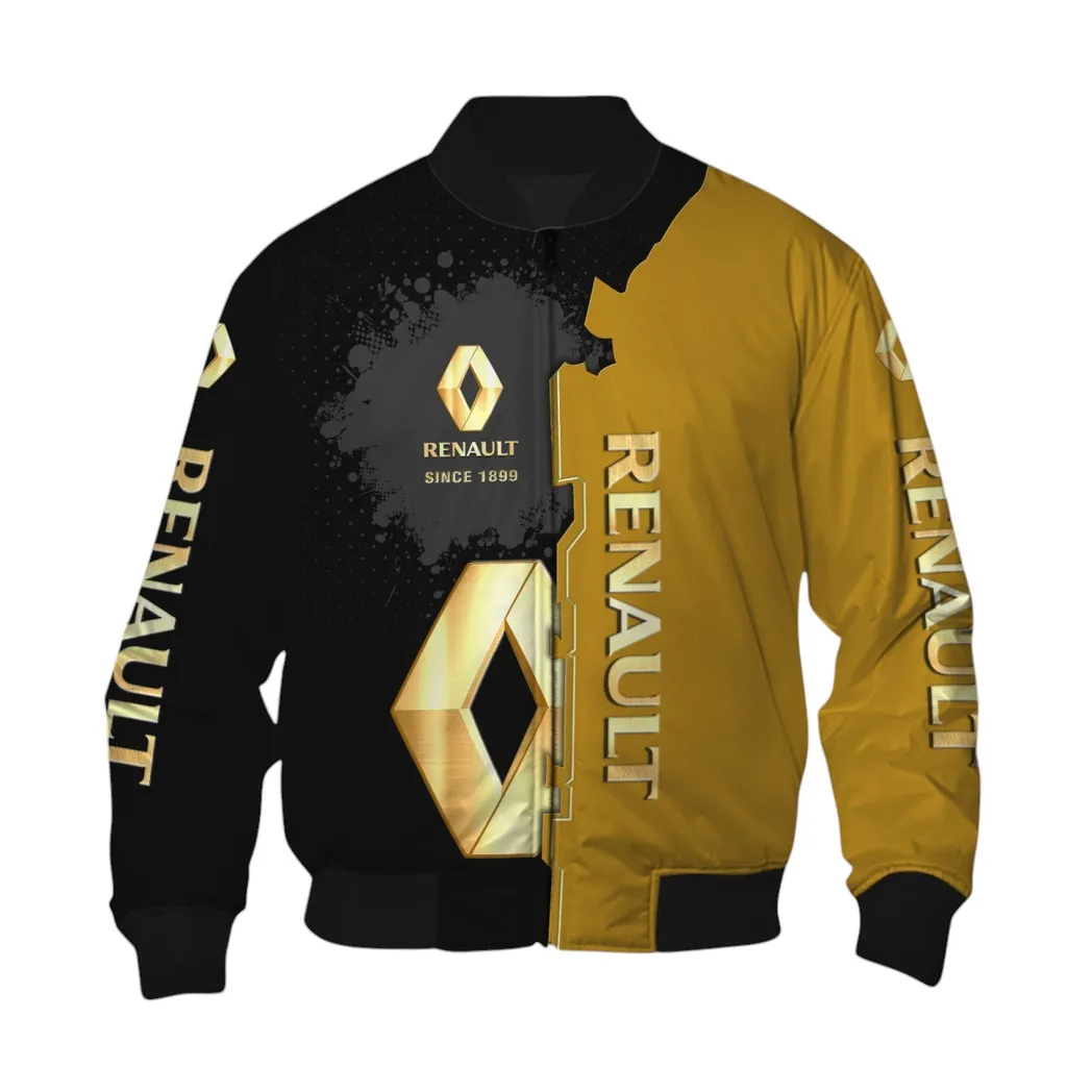 Renault Bomberjacke für Sportwagen-Fans, All Over Print Geschenk für Auto-Enthusiasten Renault Fans CAR44021725078-6